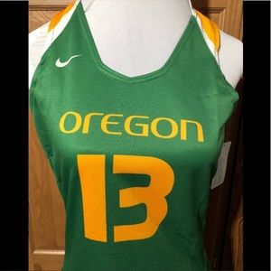 Oregon Ducks Women's Jersey Tank Top NIKE Medium